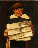Le Pays, by Arnaldo Tamburini, oil on canvas,, sold Feb 2015