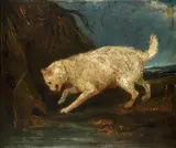 English School 19th century, 'The Ratter Dog'