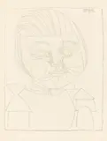 Paloma by Pablo Picasso, 1952, Zincografie auf Arches-Velin, sold Nov 2019