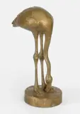 Flamingo by Gerhard Marcks, 1967, Bronze mit goldbrauner Patina. Höhe: 18,7 cm (7 ⅜ in.), sold Jun 2015