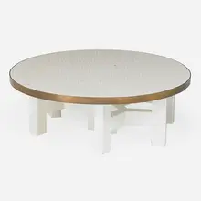 Fine coffee table by Ado Chale, Belgium, sold Jan 2018