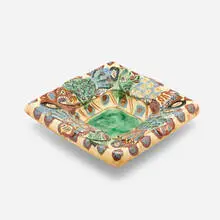 Untitled (centerpiece) by Everette Busbee, 1987, glazed ceramic, sold Aug 2023