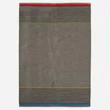 Häggå flatweave carpet by Gunilla Lagerhem Ullberg, c. 1995, hand-woven wool, sold Aug 2023