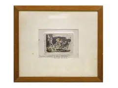 Composition with figures by Luigi Bartolini, engraving, offered Oct 2026