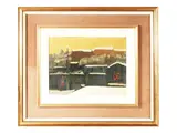 La neve case di Rifredi (Firenze) 1949 by Marcello Boccacci, oil on panel, offered Oct 2026