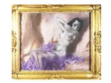 Female nude by Giovanni Aligò, pastel on paper, offered Oct 2026
