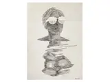 Paesaggio marino, 1968 by Fabio Rieti, mixed media on panel, offered Oct 2026