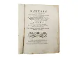 Manuale di varj ornamenti by Carlo Antonini, tratti dalle fabbriche, offered Sep 2026