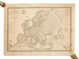 Carte Routière L'Europe by Eustache Herisson, divided into six main sections, offered Sep 2026