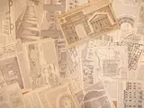 24 Cartoline illustrate (1a Serie) riguardanti la città di Firenze by Corinto Corinti, 24 loose postcards with frontispiece folded into three parts that collects them, offered Sep 2026