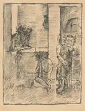 Scène Antique by Pablo Picasso, 1956, Lithografie auf festem Papier, sold Dec 2017