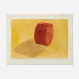 Untitled by Ronald Davis, 1980, watercolor and pencil on paper, sold Aug 2023