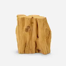 Root table base by Michael Taylor, c. 2000, root wood, sold Aug 2023