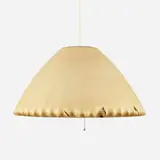 Bubble lamp by George Nelson & Associates, 1952, sprayed fiberglass over metal frame, steel, sold Aug 2023