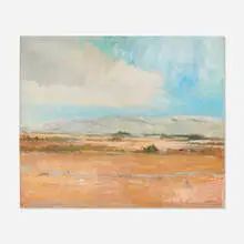 Turnig West by Stephen Dinsmore, 2002, oil on canvas, sold Aug 2023