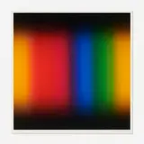 Vista by Mark Rowland, screenprint in colors, sold Aug 2023