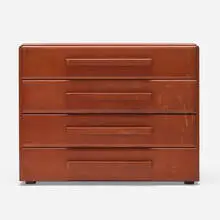American Modern cabinet by Russel Wright, 1935, lacquered maple, sold Aug 2023
