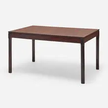 Dining table by Mellemstrands Trevareindustri, c. 1965, rosewood, sold Aug 2023