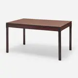 Dining table by Mellemstrands Trevareindustri, c. 1965, rosewood, sold Aug 2023
