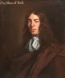 Portrait of John Kyrle,  half-length, wearing brown robes by Peter Lely, oil on canvas, sold Feb 2015