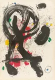 Le Vendangeur by Joan Miró, 1964, Farblithographie auf Velin, sold Nov 2015