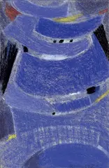 Komposition by Max Ackermann, 1962, Pastell auf Bütten, sold Dec 2007