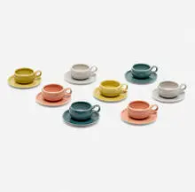American Modern dinnerware by Russel Wright, 1939, glazed stoneware, sold Aug 2023