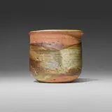 Vase by Toshiko Takaezu, c. 1975, glazed stoneware, sold Aug 2023