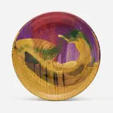Bowl by Toshiko Takaezu, c. 1995, glazed porcelain, sold Aug 2023