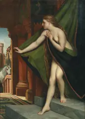 Lady Godiva by Continental School, 19th Century, oil on canvas, sold Feb 2015