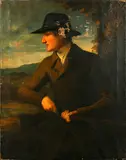 Portrait of a gentleman, traditionally identified as Henry Woodgate of Riverhill (1746-1834), three-quarter-length, with a gun by English School, oil on canvas, sold Feb 2015