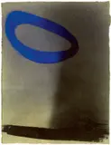 Blauer Ring by Rupprecht Geiger, 1948, Gouache auf Velin, sold May 2008