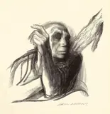 Ruf des Todes“. Wohl 1937 by Käthe Kollwitz, Lithographie auf Velin, sold May 2008