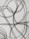 Ohne Titel (Sich kreuzende Linien mit Schatten) by Pim van Os, Um 1950, Vintage. Silbergelatineabzug, sold Nov 2007