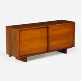 Sliding Door cabinet by George Nakashima, sold Jan 2018