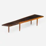 Bench by George Nakashima, sold Jan 2018