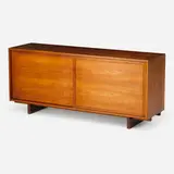 Sliding Door cabinet by George Nakashima, sold Jan 2018