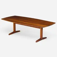 Trestle dining table by George Nakashima, sold Jan 2018