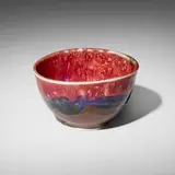 Bowl by Toshiko Takaezu, c. 1982, glazed porcelain, sold Aug 2023