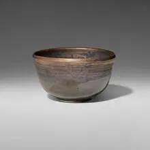 Bowl by Toshiko Takaezu, c. 1985, glazed porcelain, sold Aug 2023