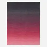 Silk Journey / 6-2 (tapestry) by Rebecca Bluestone, 1993, dyed silk, cotton warp, sold Aug 2023