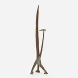Untitled (sculpture) by Modern, steel with an applied and natural patina, sold Aug 2023