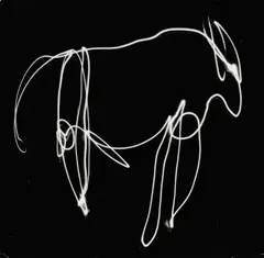 Picasso’s „Bull by Gjon Mili, 1949, Vintage. Silbergelatineabzug, sold Jun 2010