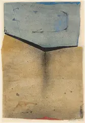 Ohne Titel by Giuseppe Santomaso, 1965, Aquarell, Tempera und Tusche auf Papier, sold Aug 2026