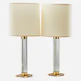 Pair of table lamps by Hansen, sold Jan 2018