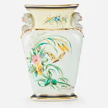 Vase by Union Porcelain Works, sold Jan 2018
