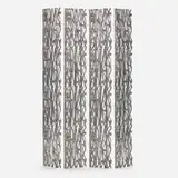 Folding screen by Arthur Court, c. 1960, polished cast aluminum, sold Aug 2023