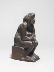 Rückenstudie by Alfred Hrdlicka, 1980, Bronze mit brauner Patina, sold Jan 2025