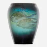 Edward T. Hurley for Rookwood Pottery, Iris Glaze Vase
