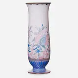 William E. Hentschel for Rookwood Pottery, Tall Jewel Porcelain vase